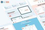 HR SaaS Landing Page Template, a HTML Template by okey-ikechukwu (Thumbnail 1 of 6)