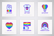 LGBT | 28 Icons Set, an Outline Icon by Alex Blogoodf (Thumbnail 5 of 7)