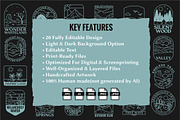The Inner Wild Badge Illustration, an Illustration by The BolzStudio (Thumbnail 8 of 8)