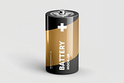 Battery C Mock-up, a Product Mockup by zippypixelstudio (Thumbnail 6 of 9)