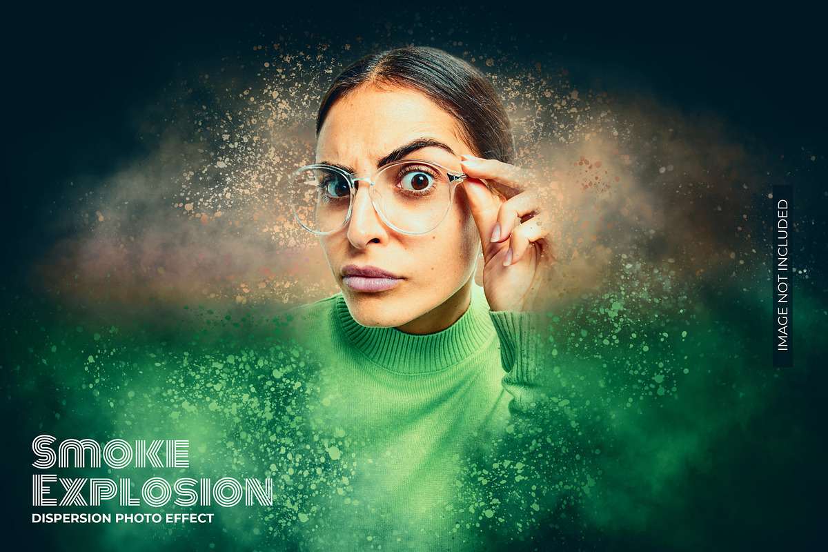 Explosion Dispersion Photo Effect, a Brushes & More by zahidhossainalif (Photo 2 of 5)