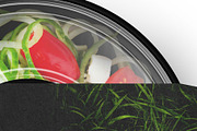 Paper Bowl with Salad Mockup, a Cups & Container Mockup by Green Art (Thumbnail 5 of 5)