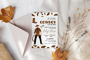Cowboy Baby Shower Invitation Temp, an Invitation Template by Snapybiz (Thumbnail 9 of 10)