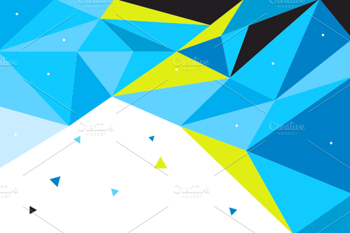 Abstract polygon background, an Illustration by sollia (Photo 5 of 5)