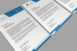 Corporate Letterhead Template-V05