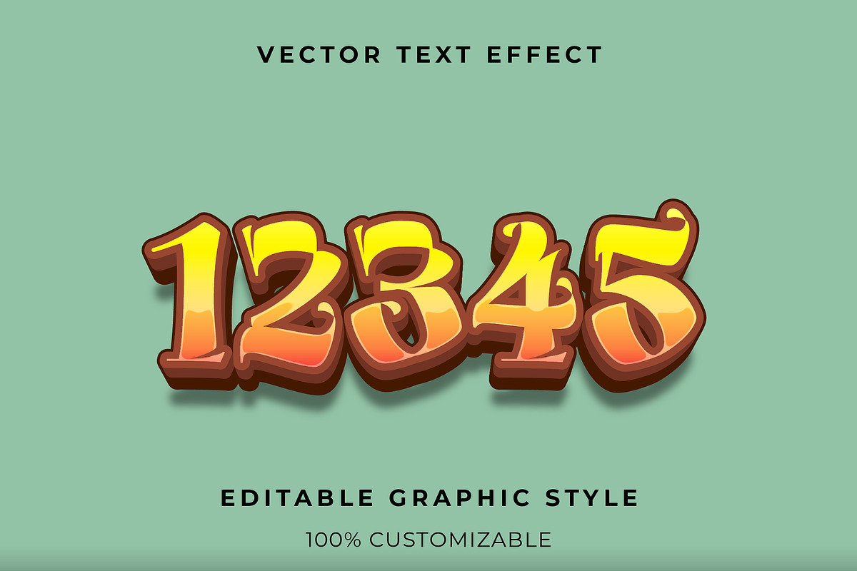 Gradient Gothic Cartoon Text Effect preview 2