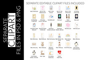 Mega Startup Templates Bundle Offer, a Stationery Template by CommercialCliparts (Thumbnail 2 of 4)