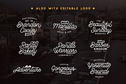 Madgue - Connected Monoline +EXTRAS, a Script Font by Sarid Ezra (Thumbnail 10 of 12)