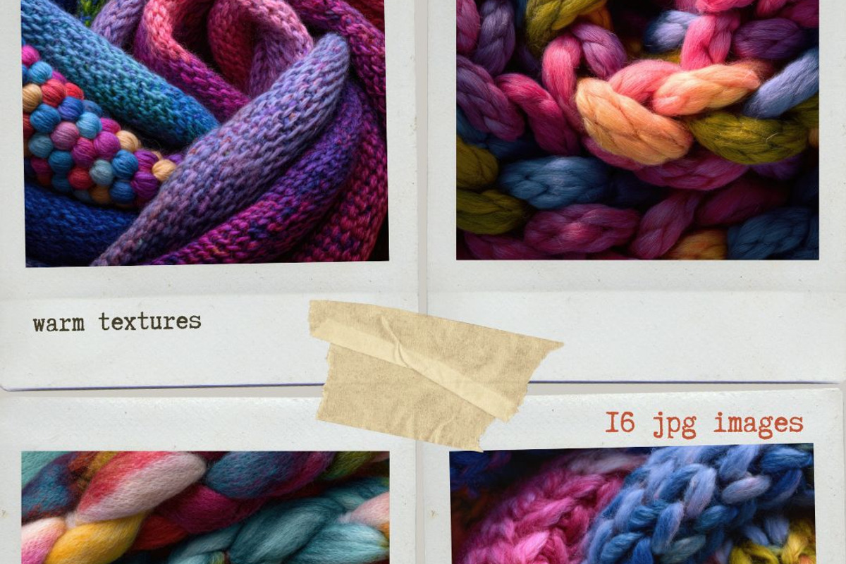 Colorful Knit Textures, a Background Photo by pictures for you (Photo 18 of 19)