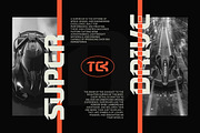 Tracker – Modern Racing Display Font, a Sans Serif Font by Brand Earth (Thumbnail 5 of 7)