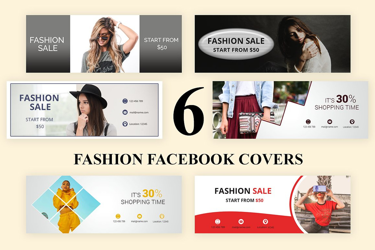 666 Facebook Covers Templates, a Social Media Template by UNIK Agency (Photo 23 of 69)
