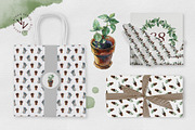 3 herbs in flowerpots watercolour, an Illustration by vivo e verde (Thumbnail 10 of 11)