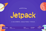 Jetpack Handmade Cyrillic Typeface, a Script Font by alpercakici (Thumbnail 1 of 11)
