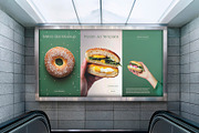 Metro Billboard Mockup, an Advertising Mockup by The Rose Project (Thumbnail 1 of 3)