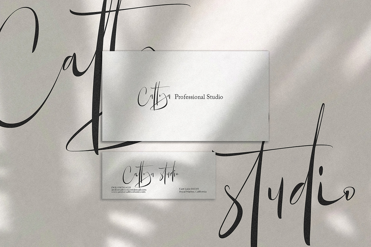 Qanthorely Castigra, a Script Font by Alcode (Photo 10 of 10)