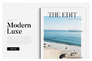 MODERN LUXE / Magazine & Brochure, a Magazine Template by Circular (Thumbnail 1 of 10)