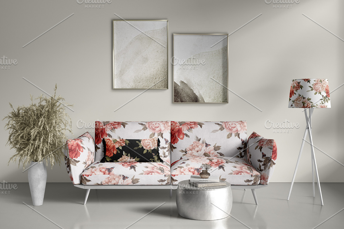 Watercolor Floral Bundle, a Texture Illustration by ollalya (Photo 60 of 112)