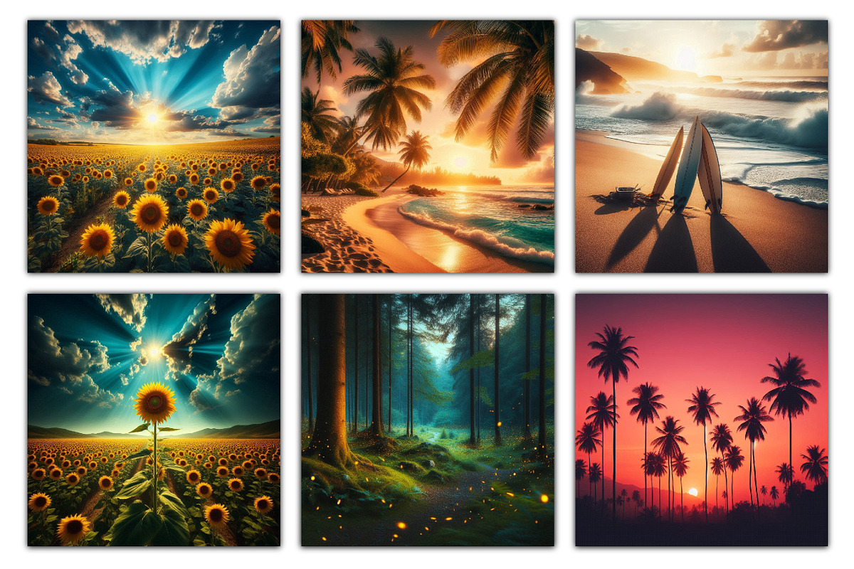 Summer Background, an Illustration by RobertsArt (Photo 5 of 5)