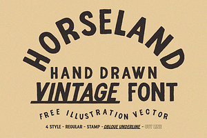 Horseland - Free Illustration Vector