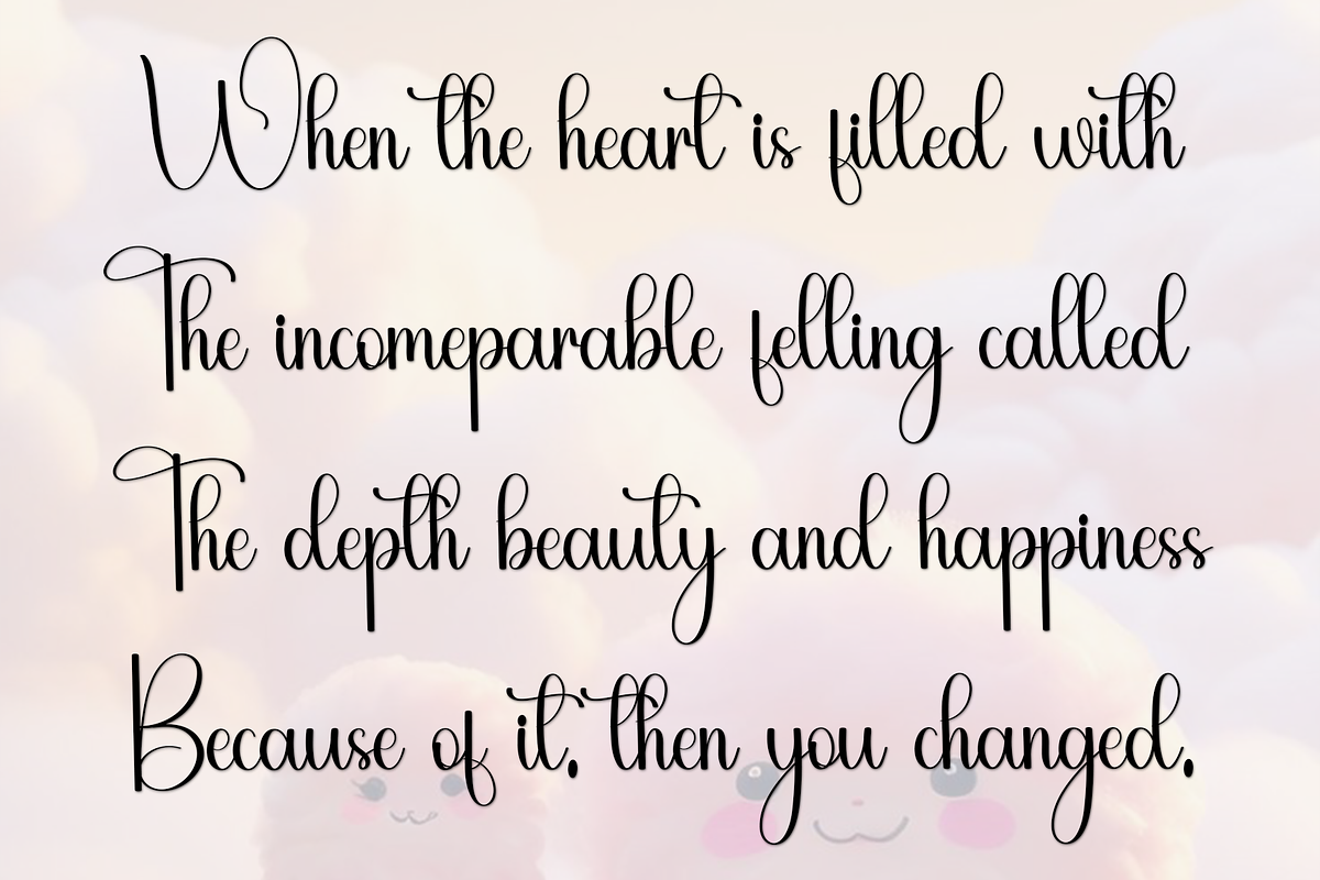 Angela Samantha, a Handwritten Font by FreshTypeINK (Photo 6 of 8)
