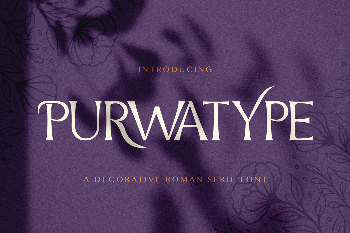 PURWATYPE - Roman Serif Font, a Serif Font by StringLabs (Photo 1 of 10)