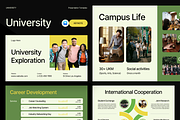 University - Keynote Template, a Presentation Template by YossyOneStd (Thumbnail 1 of 4)