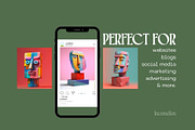 16 Picasso Statue Illustration, a Person Illustration by Incomelion (Thumbnail 3 of 6)