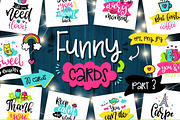 30 Funny Cards - Poster Collection!, a Card Template by Velliniki (Thumbnail 1 of 6)