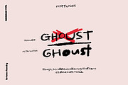 Ghoust Handwritten, a Handwritten Font by Fortunes Co (Thumbnail 4 of 12)