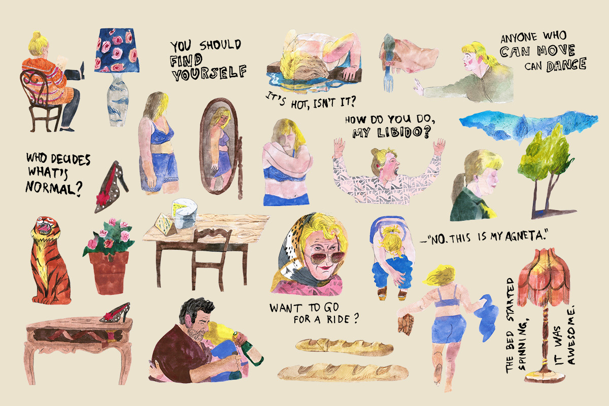 Agneta: Illustrations & Prints, a Person Illustration by Volga_Store (Photo 3 of 12)