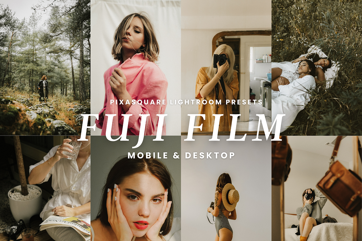 100 Film Lightroom Preset Bundle, a Preset Add-On by PixaSquare (Photo 2 of 11)