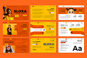 Fashion Brand Identity Google Slides, a Presentation Template by Iqsiart Studio (Thumbnail 2 of 3)