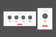 Website Layout Template - Photoshop, a Landing Page Template by tomsarraipodesign (Thumbnail 6 of 11)