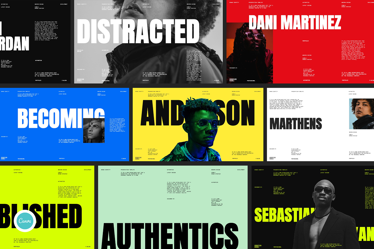 Anderson - Brand Identity Canva, a Presentation Template by Creatorism (Photo 1 of 9)