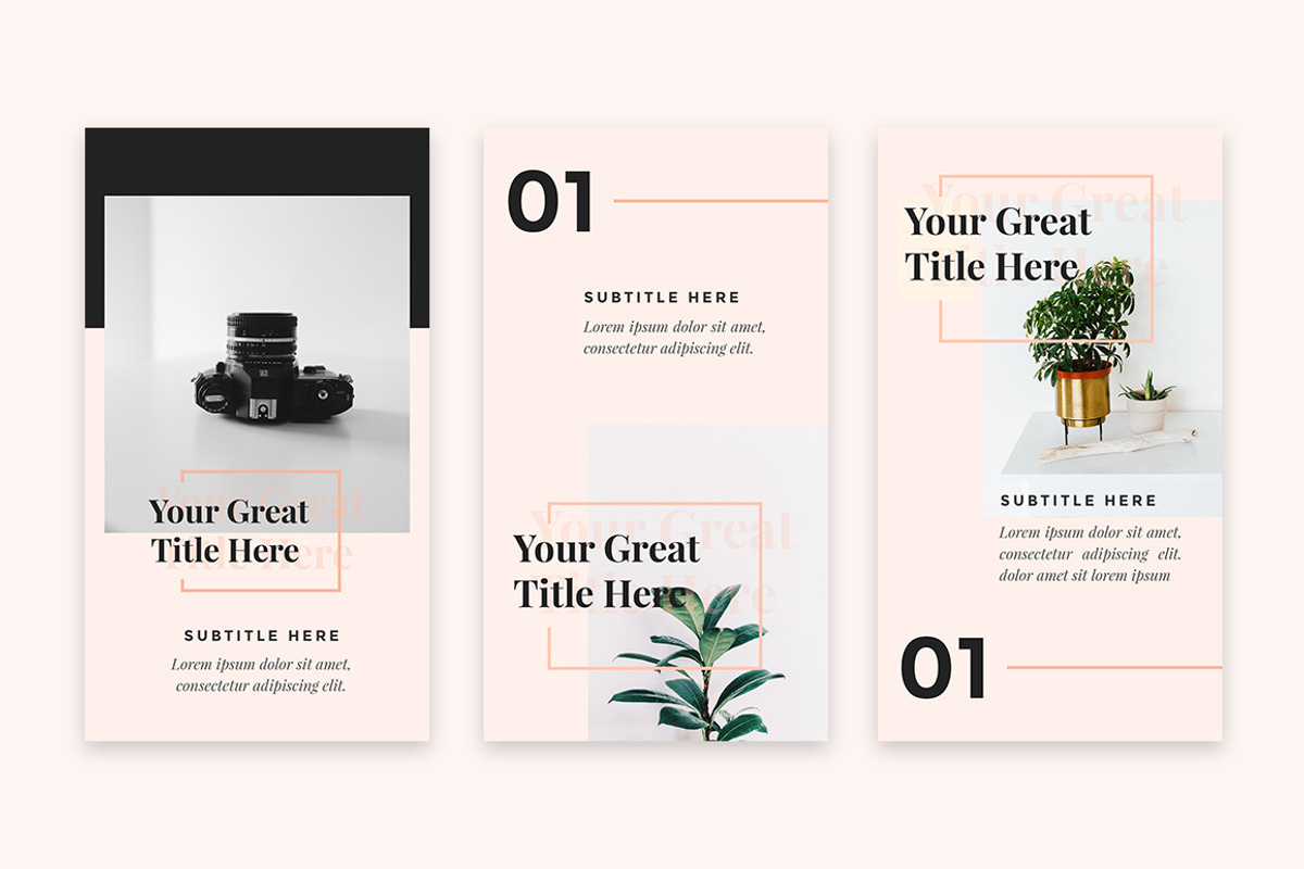 Verona Animated Instagram Stories, a Social Media Template by desvibes (Photo 4 of 9)