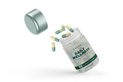 Capsules Jar Mockups, a Mockup by Mockups Planet (Thumbnail 5 of 5)
