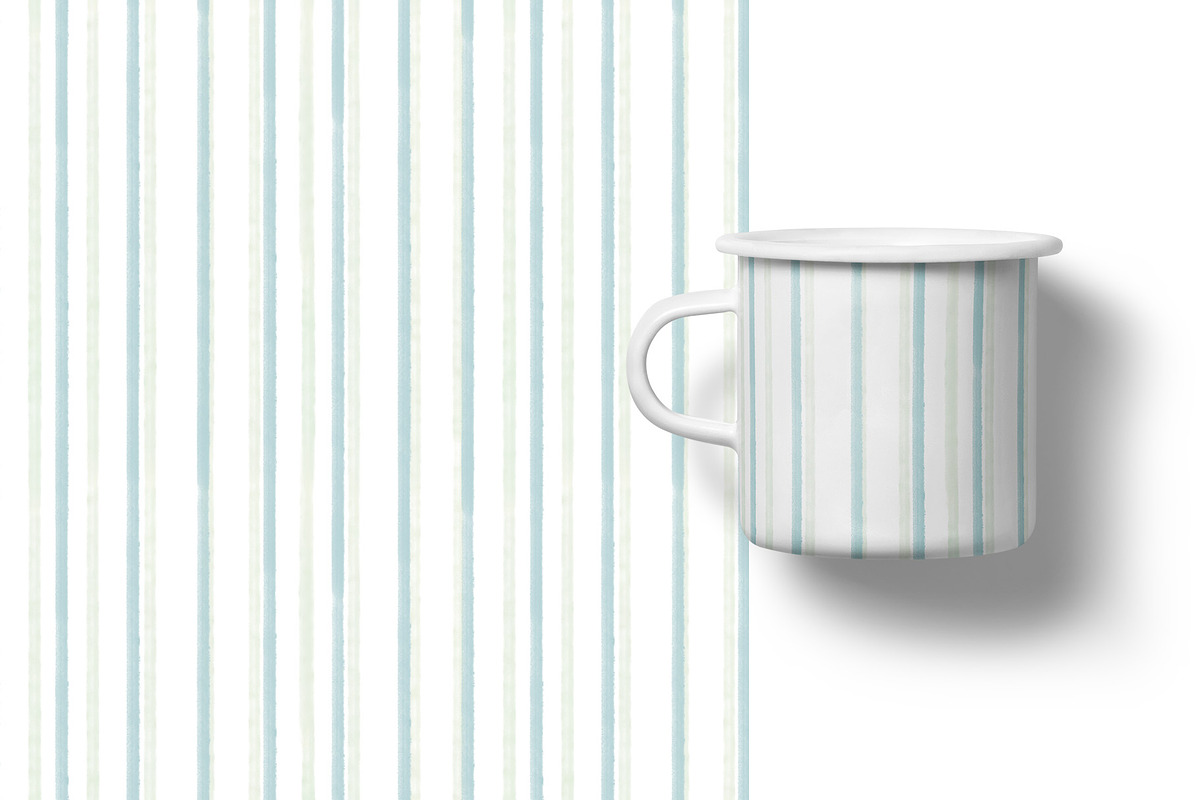 Organic Stripes Patterns, a Pattern Graphic by Webvilla Studio (Photo 5 of 5)