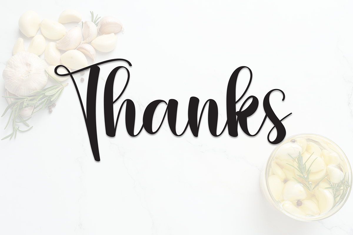Aromatic | Script Font, a Handwritten Font by Scratchones (Photo 8 of 8)