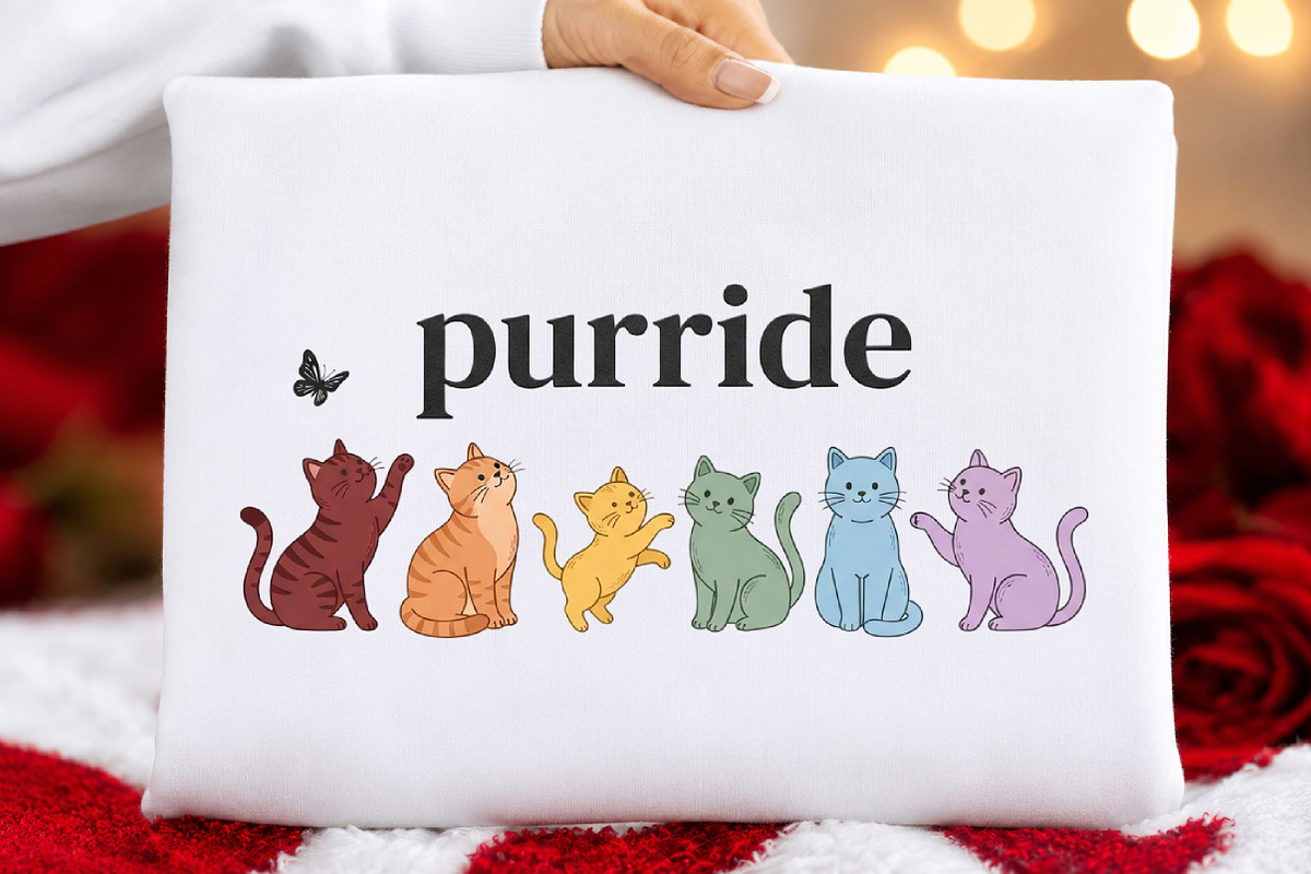 Purride Cats PNG, an Animal Illustration by DreamCafeArt (Photo 5 of 7)