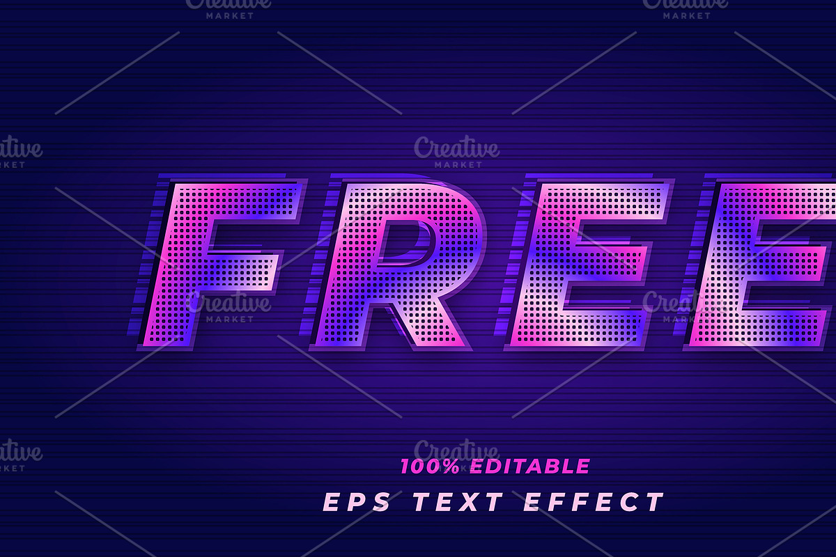 Modern Colorful Free Text Effect, a Layer Style Add-On by mijli (Photo 2 of 2)