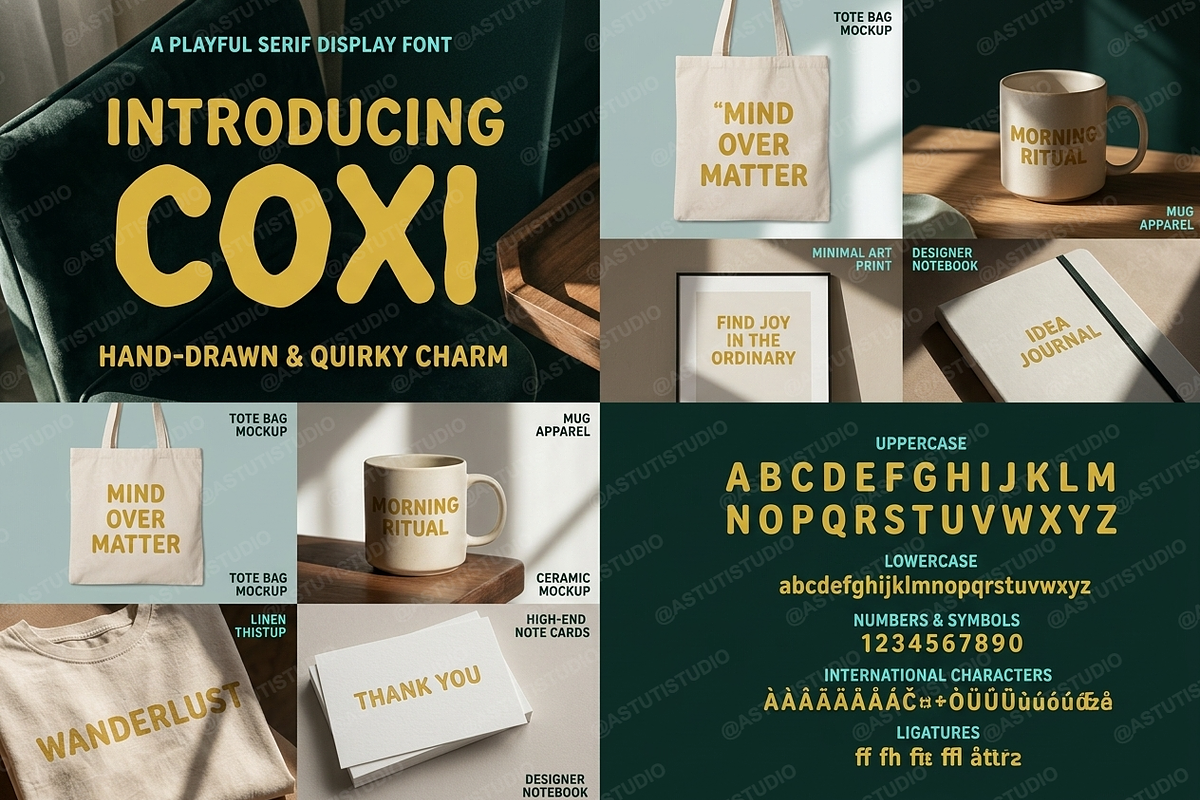 Coxi | A Sophisticated Serif, a Serif Font by Astuti Studio (Photo 5 of 25)