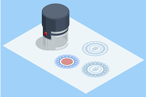 Isometric illustration of official, an Object Illustration by Golden Sikorka