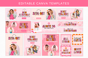 Pink Retro Shopify Store Template