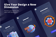 3D Technology Icons, an Object 3D Model by Flat Icons (Thumbnail 8 of 8)