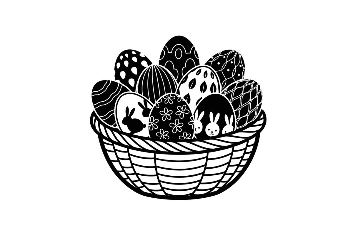 50 Woven Basket Vector Bundle, an Illustration by Designs_River (Photo 22 of 51)
