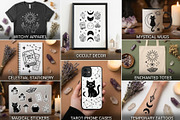Mystic Witchy Clipart Bundle Magic, an Object Graphic by PassionPNGcreation (Thumbnail 4 of 5)