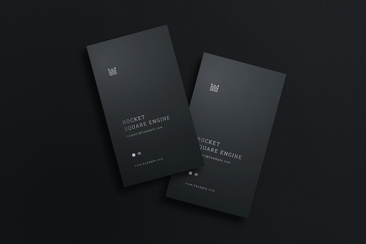 5 in 1 Vertical Luxury Business Card, a Business Card Template by Ctrl space studio (Photo 1 of 6)