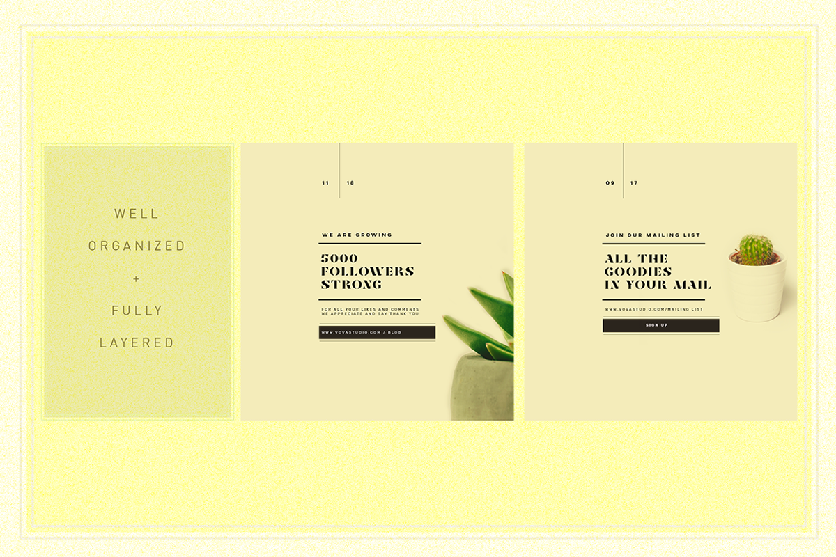 TANBIEGE Social Media Promo Posts, a Social Media Template by Vova (Photo 7 of 14)