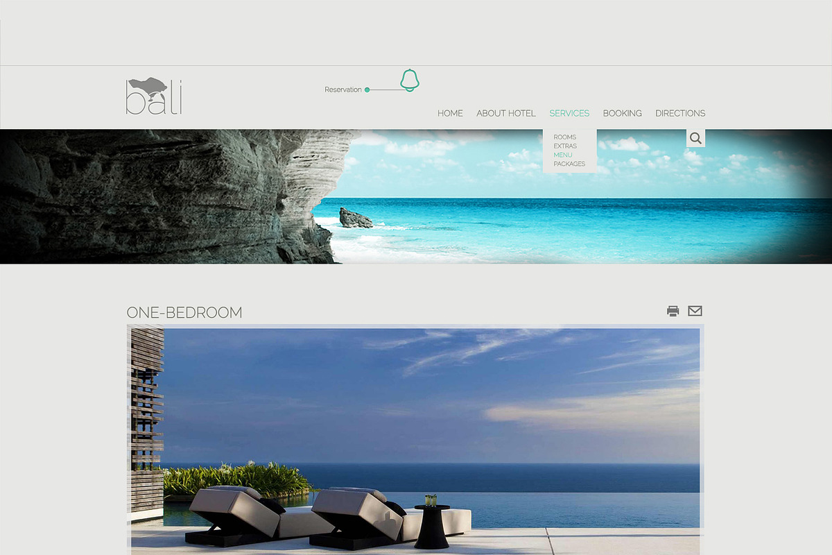 B2J Bali Template for Hotel/Agencies, a Websites & App Template by balgev (Photo 3 of 3)