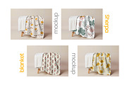 Sherpa Blanket Studio Mockup, an Apparel Mockup by Mockups Studio (Thumbnail 3 of 8)